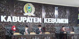 Eksekutif dan Legislatif Kebumen Dengarkan Pidato Kebangsaan Presiden Jokowi