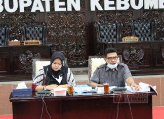 Fitria Handini Pimpin Rapat Dengar Pendapat RPJMD Kebumen