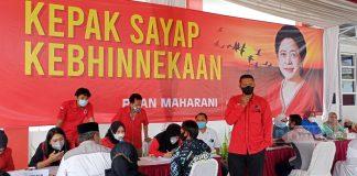 Gandeng Dinas Kesehatan, PDI Perjuangan Banjarnegara Gelar Vaksinasi