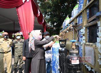 Gandeng PT Langgeng Gas, Pemkab Sukoharjo Bantu Penuhi Kebutuhan Oksigen Kepada Masyarakat Isoman