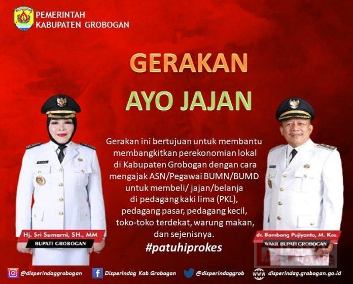 Gerakan Ayo Jajan, Kiat Sri-Bambang Bangkitkan Perekonomian Lokal