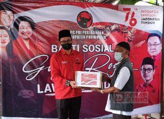 HUT RI, Banteng Purworejo Gelar Bakti Sosial