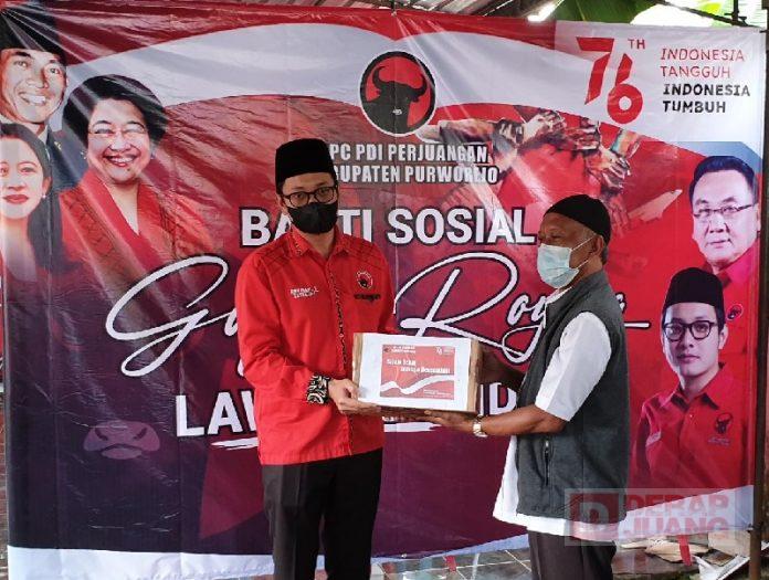 HUT RI, Banteng Purworejo Gelar Bakti Sosial
