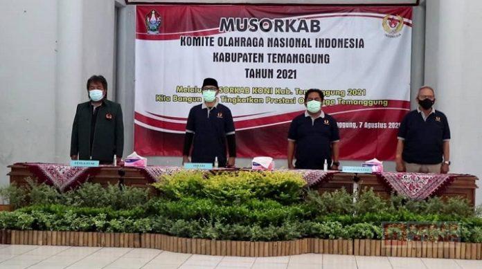 Hadiri Musorkab KONI, Yunianto Tekankan Pentingnya Optimalisasi Putra Daerah