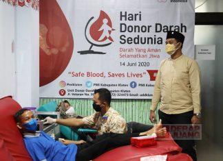 Hamenang: Kegiatan Donor Darah dan Donor Plasma Konvalesen Wujud Solidaritas Anggota Pramuka Kwarcab Klaten