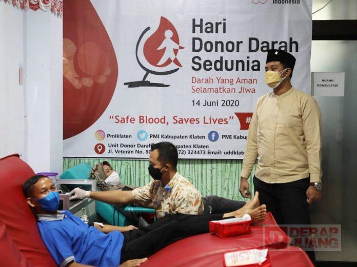 Hamenang Kegiatan Donor Darah dan Donor Plasma Konvalesen Wujud Solidaritas Anggota Pramuka Kwarcab Klaten