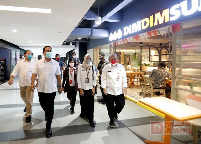Hendi Kawal Penerapan Protokol Kesehatan Mall di Kota Semarang