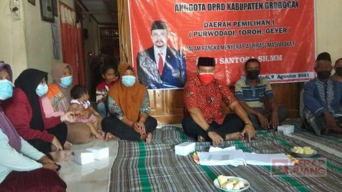 Heru Santosa Gelar Reses bersama Petani dan Kader Partai