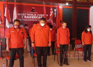 Ikuti Upacara Virtual, DPC PDI Perjuangan Sragen Canangkan Spirit Gotong Royong Lawan Pandemi
