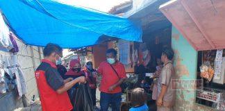 Jalankan Instruksi Ibu Ketum, Banteng Kota Tegal Sebar 1500 Paket Makanan untuk Warga