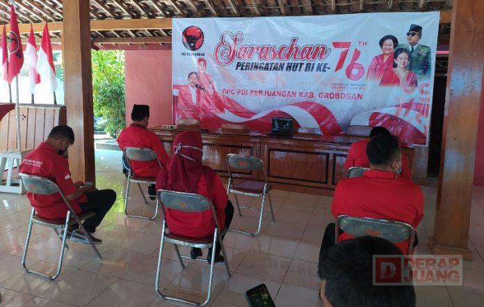 Kader Banteng Grobogan Siap Warisi Semangat Perjuangan Bung Karno
