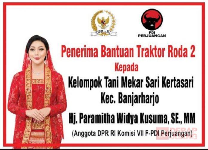 Kelompok Tani di Brebes Dapat Bantuan Alat Pertanian dari Mbak Mitha
