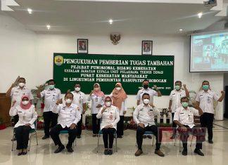Kukuhkan 27 Kepala UPTD Puskesmas, Sri Sumarni: Berikan Pengabdian Penuh Keikhlasan