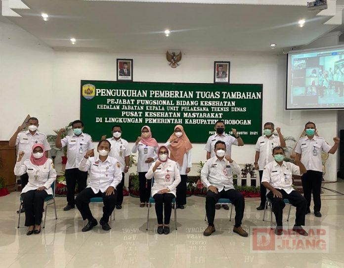 Kukuhkan 27 Kepala UPTD Puskesmas, Sri Sumarni; Berikan Pengabdian Penuh Keikhlasan