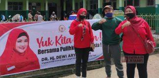 Lina Agustina Dorong Warga untuk Bervaksin