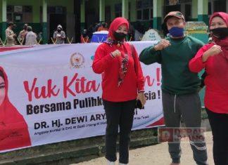Lina Agustina Dorong Warga untuk Bervaksin