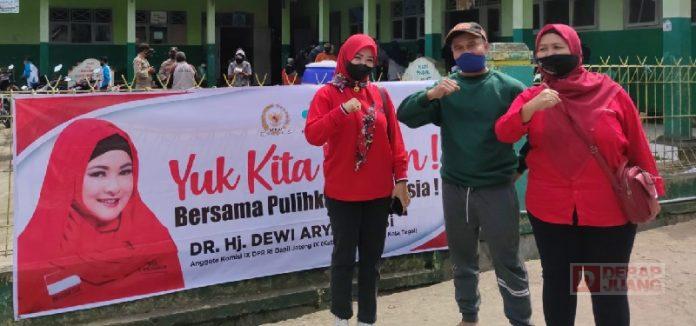 Lina Agustina Dorong Warga untuk Bervaksin
