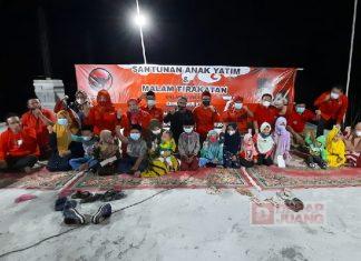 Malam Kemerdekaan, DPC PDI Perjuangan Kudus Gelar Tirakat dan Santunan Anak Yatim