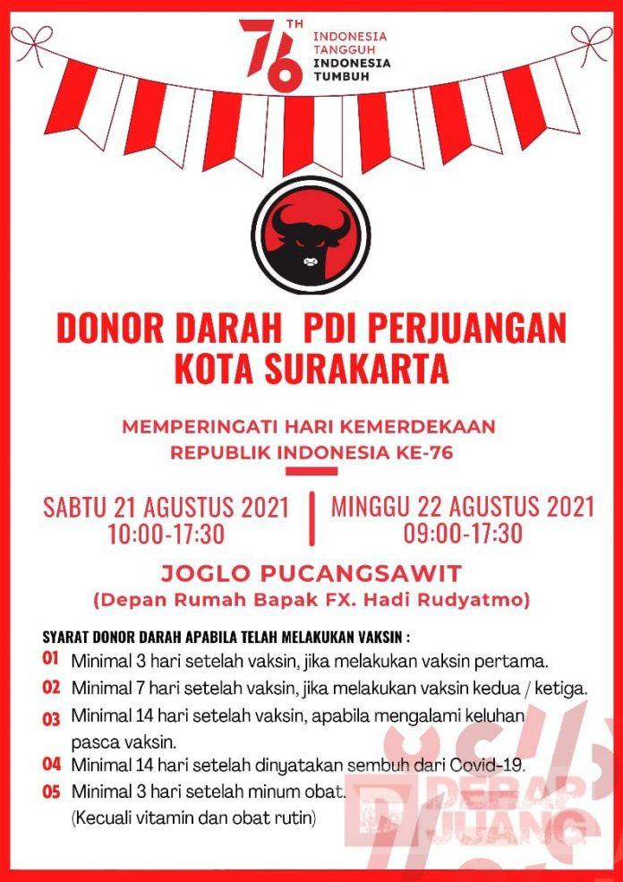 Merah Darahku untuk Selamatkan Nyawa Saudaraku