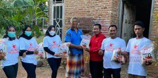 Meriahkan HUT RI, Dr. Evita Nursanty Bagikan Sembako kepada Masyarakat Pati