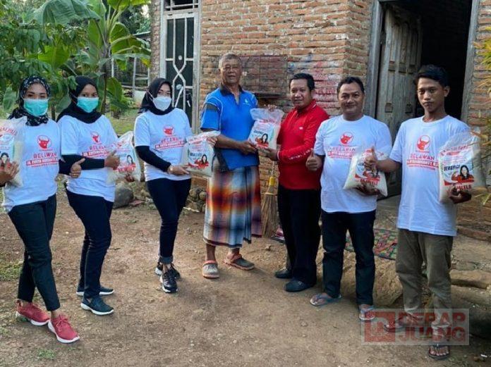 Meriahkan HUT RI, Dr. Evita Nursanty Bagikan Sembako kepada Masyarakat Pati