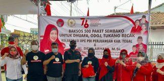 Momentum Kemerdekaan, 2 Pilar Partai Gotong Royong Berbagi ke Sesama