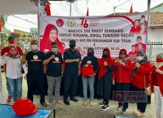 Momentum Kemerdekaan, 2 Pilar Partai Gotong Royong Berbagi ke Sesama