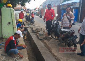 Monitoring Proyek Saluran dan Sanitasi, Kusnendro Minta Pekerjaan Selesai Tepat Waktu