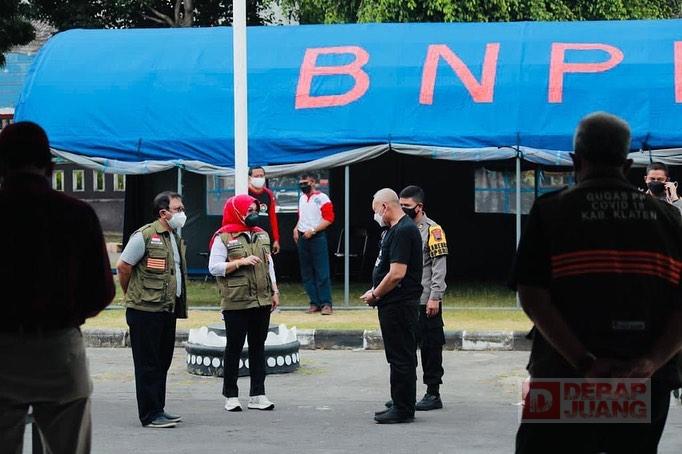 Monitoring Tempat Isolasi Terpusat, Sri Mulyani Kasus Covid di Klaten Mulai Menurun