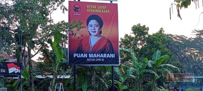 Pasang Baliho “Kepak Sayap Kebhinnekaan”, H. Nuryanto Mbak Puan Adalah Tokoh Nasional yang Patut Diteladani
