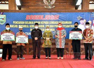 Pemkab Kebumen Salurkan Hibah Rp 2,2 Miliar untuk Lembaga Keagamaan