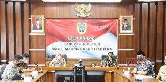 Pengalokasian Vaksin Covid-19, Sri Mulyani: Klaten Perlu Menjadi Prioritas