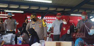 Percepatan Vaksinasi, Bupati Demak Bangun Sinergi bersama Polres