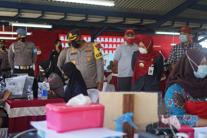 Percepatan Vaksinasi, Bupati Demak Bangun Sinergi bersama Polres