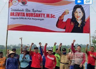 Perhatian Dr. Evita pada Kondisi Pertanian Kedungbang