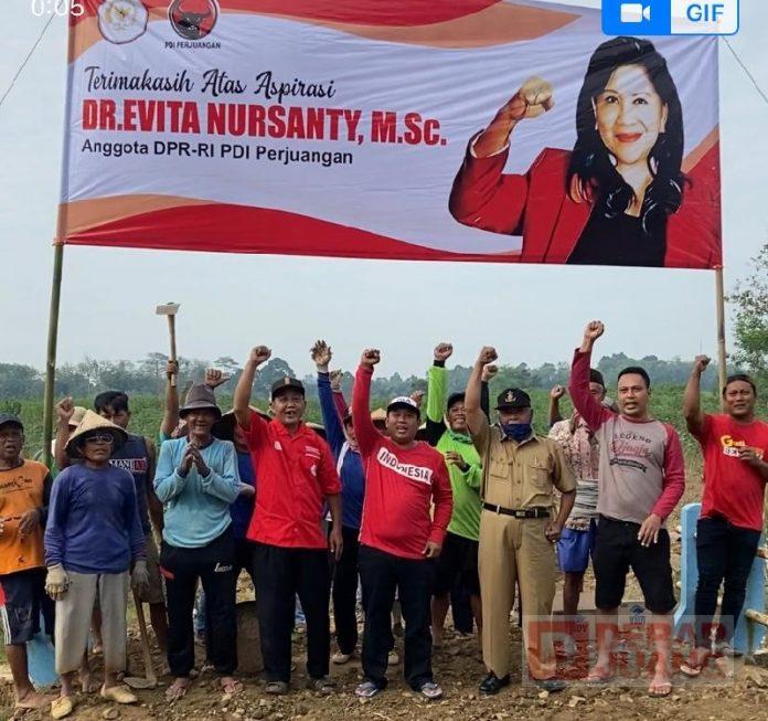 Perhatian Dr. Evita pada Kondisi Pertanian Kedungbang