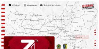 Pesan Bupati Demak Sambut 71 Tahun Jawa Tengah