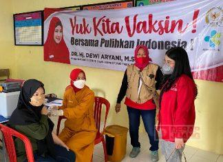 Ratakan Penerima Vaksin, Oca: Ikhtiar Percepat Herd Immunity