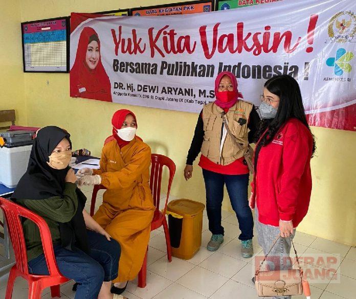 Ratakan Penerima Vaksin, Oca Ikhtiar Percepat Herd Immunity