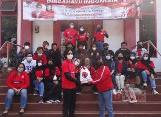 Realisasikan Tugas Kemanusiaan, DPC Temanggung Bagikan Bantuan Sosial