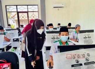 Resmikan BLK Komunitas, Dewi Aryani Imbau Santri Serius Mengikuti Pelatihan