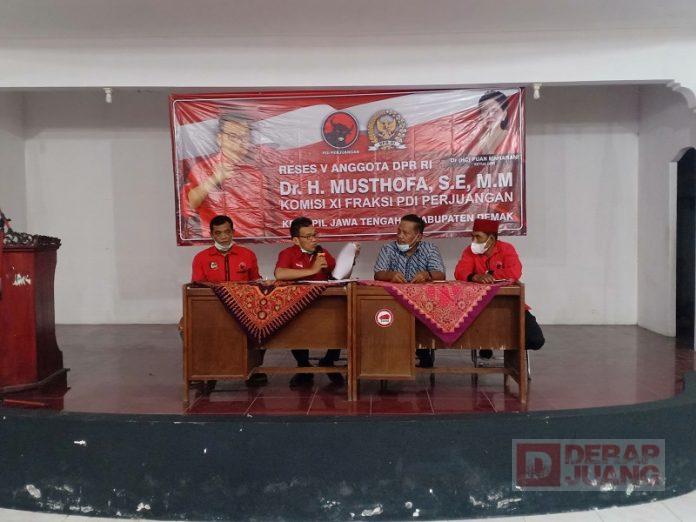 Sambang Kader, Musthofa Bangun Komitmen Maksimalkan Pemberdayaan Kader