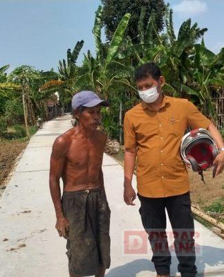 Sambang Petani, Badarodin Himpun Fakta-Fakta di Lapangan