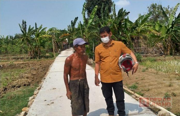 Sambang Petani, Badarodin Himpun Fakta-Fakta di Lapangan