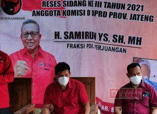 Samirun Serap Aspirasi Masyarakat di Kecamatan Jeruklegi