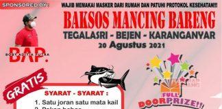 Semarakkan HUT RI ke-76, Mas Bobi Gelar “Mancing Bareng”