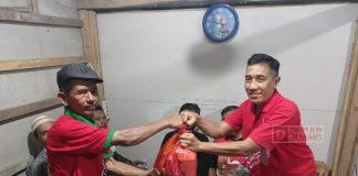 Silaturahmi bersama Kader, Urip Raharjo Bagikan Paket Sembako