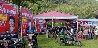 Sinergitas PDI Perjuangan Kebumen Wujudkan Vaksinasi di Desa Argopeni Tuntas