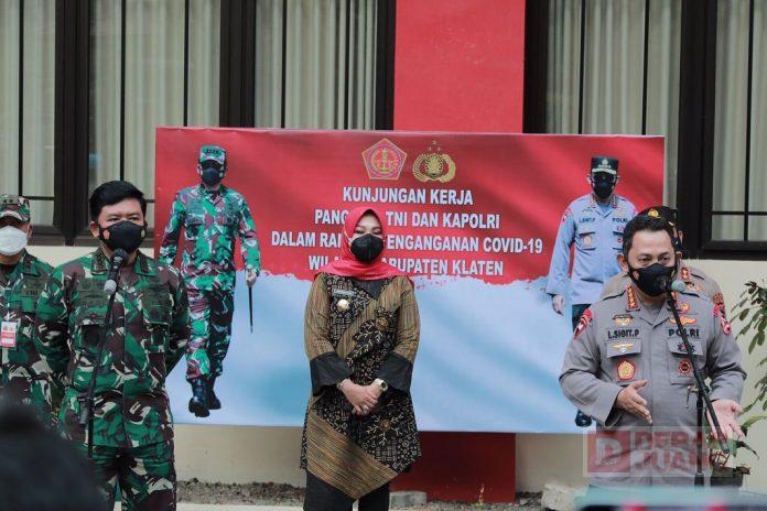 Sri Mulyani Kasus Covid-19 dan BOR Selama PPKM di Klaten Mengalami Penurunan