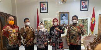 Sri Sumarni beserta Dinas Pertanahan Grobogan